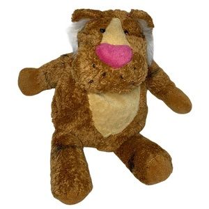 Fine Toy Tiger Lion Big Cat Chubby Floppy Plush